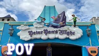 Magic Kingdom's Peter Pan's Flight 2023 POV 4k