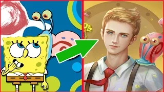 Spongebob Squarepants Human Version All Characters