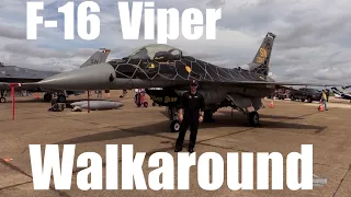 F-16 Viper Walkaround Maj Garret Schmitz