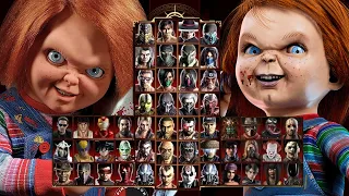 Mortal Kombat 9 - CHUCKY 🔪🩸 MOD - Expert Arcade Ladder - Gameplay @ (1080p) - 60ᶠᵖˢ ✔