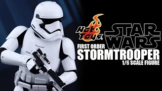 Hot Toys The Force Awakens 1/6 scale First Order Stormtrooper MMS317 figure review