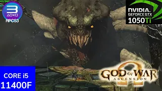 RPCS3 - God Of War Ascension Alecto & Tisiphone Boss Fight - i5 11400F + GTX 1050ti