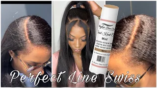 Get Your Lace Partings To Look like Scalp | Perfect line Swiss The Grid Knot Concealer | Shade Mich