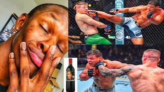 UFC fighters reacts to costa vs vettori .is Really drunken guy won #secretjuice