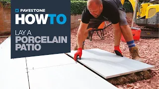 How To Lay A Porcelain Patio