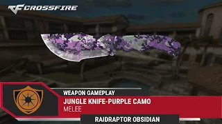 Crossfire Philippines - Jungle Knife-Purple Camo