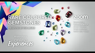 ASW Online Experience "Rare Coloured Gemstones" with Eva Meijer