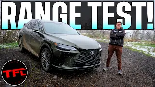 How Far Can the 2024 Lexus RX 450h+ Plug-in Hybrid Drive on Electricity ALONE?