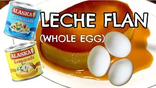 WHOLE EGG LECHE FLAN || EASY  AT PANG-NEGOSYO RECIPE