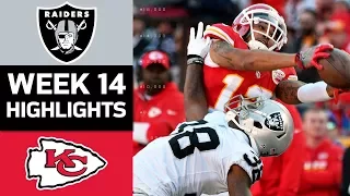 Raiders vs. Chiefs | NFL Week 14 Game Highlights