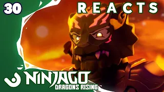 NINJAGOCAST REACTS! Dragons Rising | Episode 30 "Rising Ninja" Reaction