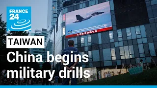 China set to begin ‘live fire drills’ around Taiwan today after Pelosi visit • FRANCE 24