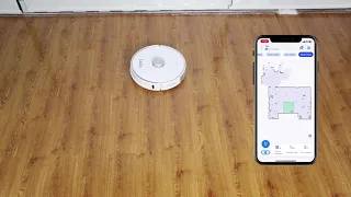 How to start spot cleaning on Ultenic T10 robot vacuum