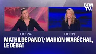 Mathilde Panot/Marion Maréchal, le débat