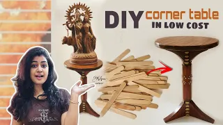 Amazing DIY idea in Rs-50 | Wooden Look coffee table | Useful diy crafts
