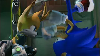 Sonic Prime | Fight scene Sonic and Tails Clip|