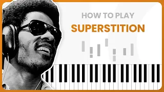 How To Play Superstition By Stevie Wonder On Piano - Piano Tutorial (Part 1 - Free Tutorial)