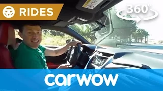 2017 Honda (Acura) NSX 360 degree test drive | Passenger Rides