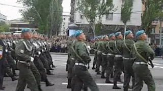 Парад Победы, Донецк, ДНР, 9 мая 2018 год