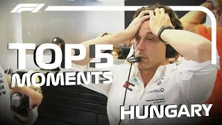 Top 5 Moments | 2018 Hungarian Grand Prix