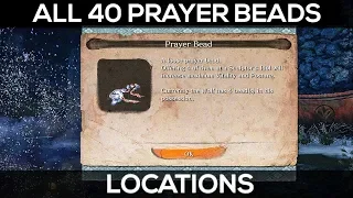 SEKIRO SHADOWS DIE TWICE - All 40 Prayer Beads Locations Guide [1080p 60fps]