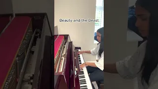 Disney's Beauty and the Beast✨ #pianocover #disney #piano #beautyandthebeast #musician #viralvideos