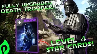 Star Wars Battlefront 2: Fully Upgraded Death Trooper Gameplay/Killstreak!!!