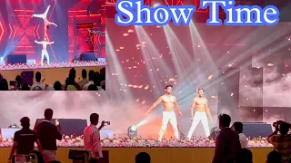 Body Balancing 🤸🏻Act by Rahul&Mukesh ||show in tamilnadu|| dance act ,acrobatics act,balancing act