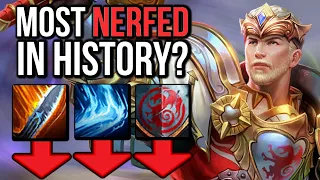 The MOST NERFED God In SMITE History? | King Arthur Release & History