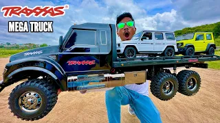RC Traxxas Ultimate Hauler Truck TRX-6 Unboxing & Testing - Chatpat toy tv