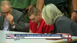 Nikolas Cruz's confessional could be released