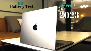 🪫 2 YEARS LATER  - 14” MacBook Pro 2021 (M1 Pro) - IRL BATTERY TEST UPDATE 2023 / LowPower Mode