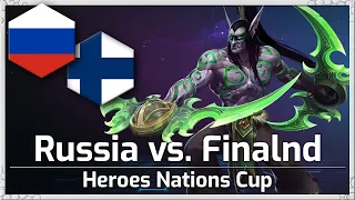 Russia vs. Finland - Nations Cup Qualifier - Heroes of the Storm