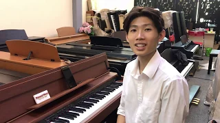 Thầy Minh review và hướng dẫn mua đàn piano điện Roland và Kawai