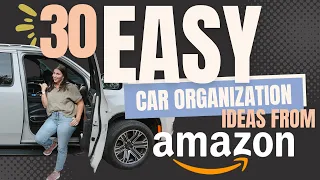 30 Easy Car Organization Ideas from Amazon