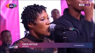 Kwesi Arthur performs Don't keep me waiting on Saturday Live