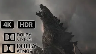 Godzilla King of the Monsters Trailer (4K) (HDR10) (Dolby Atmos)