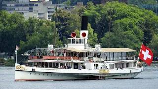 Lake Lucerne Steam Ship Trip to Vitznau-Wissifluh | Switzerland