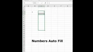 Excel AutoFill