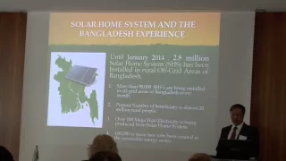 Climate Change- the experience of Bangladesh- Dipal Barua, Bangladesh (ICEL 2014)