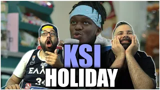 BRO WE GOT A HIT!! KSI – Holiday [Official Music Video] *REACTION!!