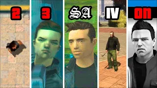 Claude Speed Evolution in GTA Games (Cameos and References)