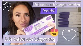 Schneller Schwanger werden | Ich teste Positiv 💙 Ovulationstest | Marytuga