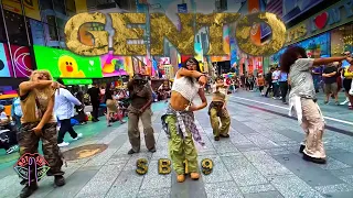 [PPOP IN PUBLIC NYC TIMES SQUARE] SB19 - Gento Dance Cover by Not Shy Dance Crew