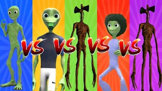 dance challenge dame tu cosita vs siren head vs me kemaste vs dame tu cosita fifa 👽 Alien Green 👽