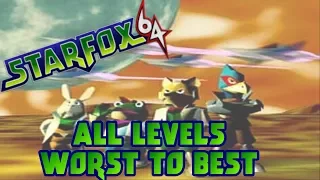 Star Fox 64: All 16 Levels, Ranked Worst to Best