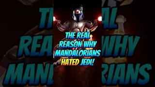 The Real Reason Why Mandalorians HATED Jedi #shorts