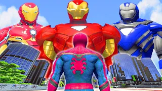 Time To Power Up Hero | Team Spiderman vs Team Iron Man - What If