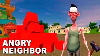 Found MAGIC of CUBA and Revealed a NEW ROOM of the Evil NEIGHBOR! Angry Neighbor Game