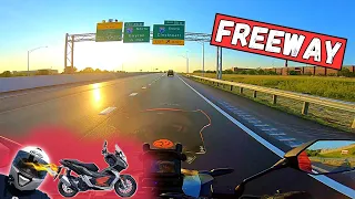 My Work Commute - Scooter on the Highway?